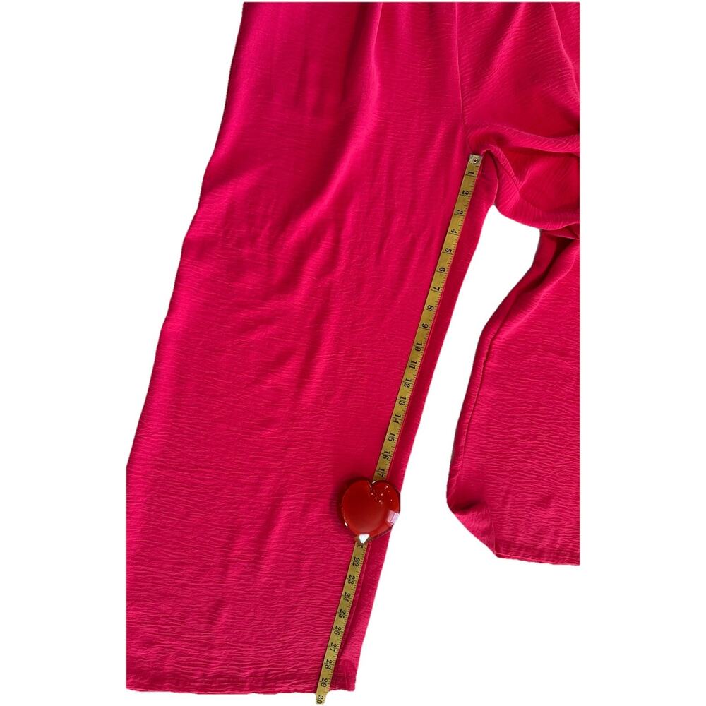Dokotoo Women's Sz Large Barbie Pink Romper Jumpsuit Sleeveless Vacation Spring - Picture 8 of 10